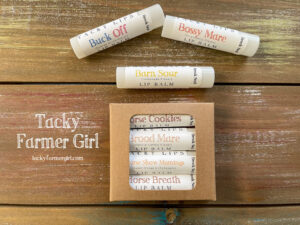 Horse Lovers -- Lip Balm 4-Pack Gift Set