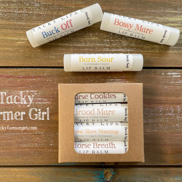 Horse Lovers -- Lip Balm 4-Pack Gift Set