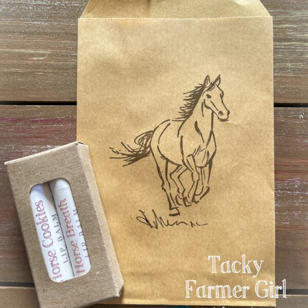 Horse Lovers Lip Balm -- 2-Pack Gift Set