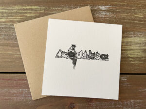 Rooster & Hens Note Cards