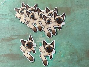Siamese Kitten Sticker