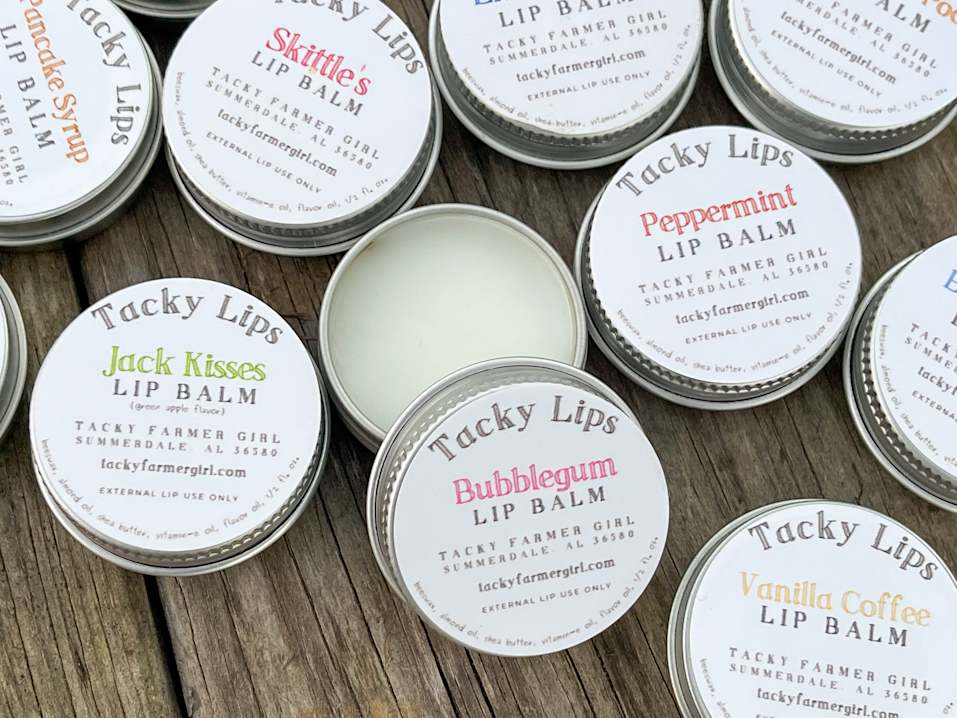 Tacky Lips -- Lip Balm Tins (Choose Flavor) - Image 3